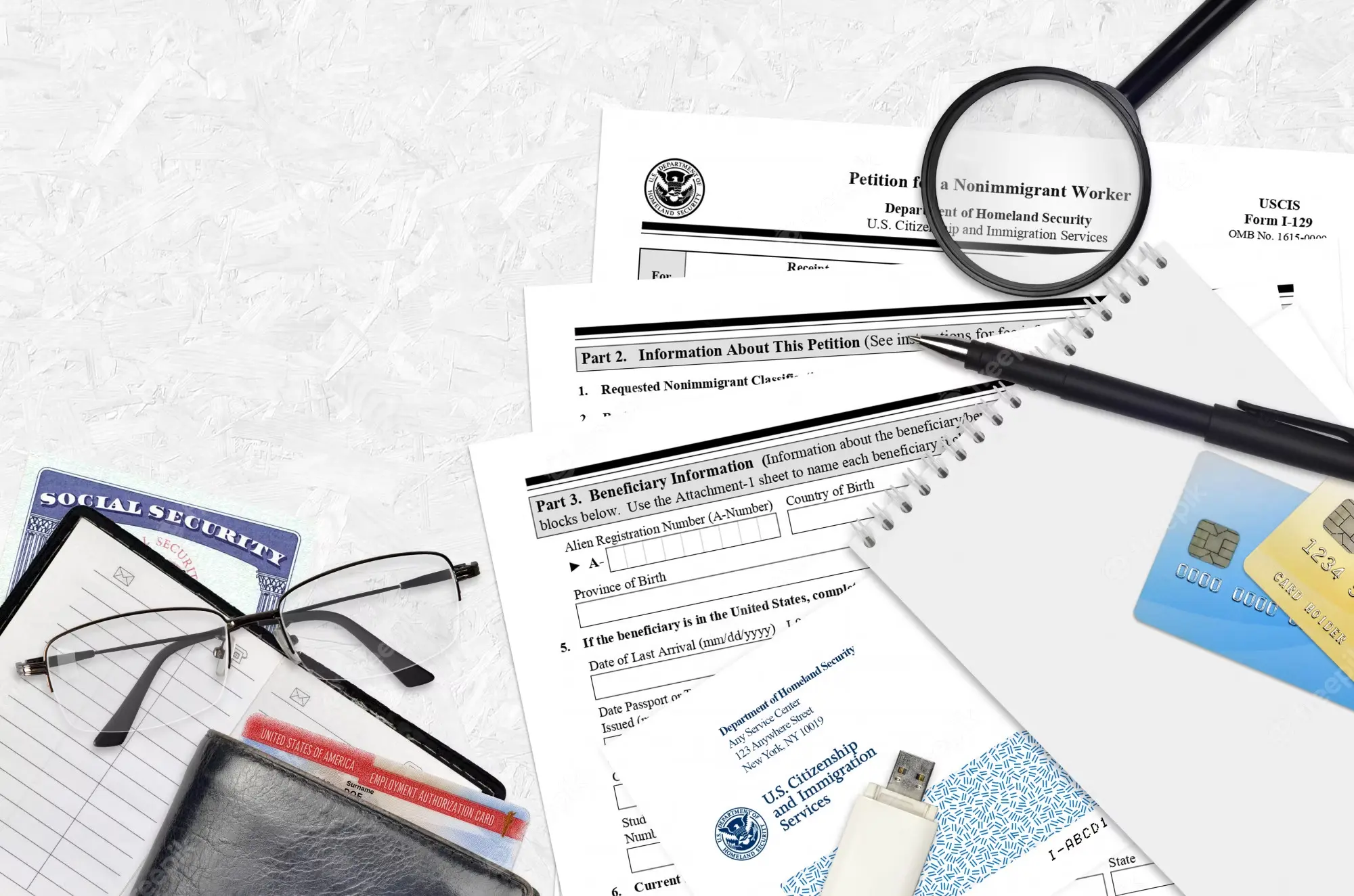 What is Form I-129